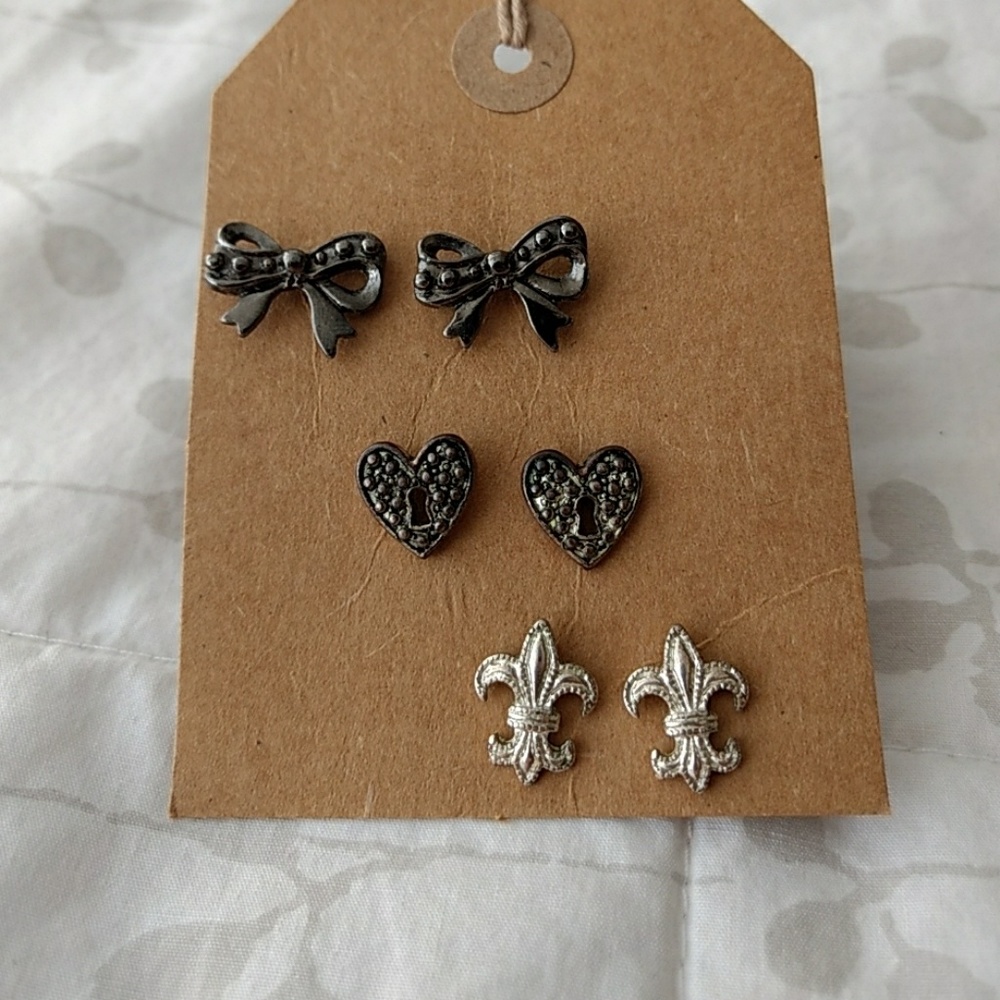 Filigree Earring Trio